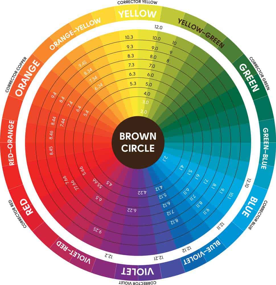 Hair Color Wheel