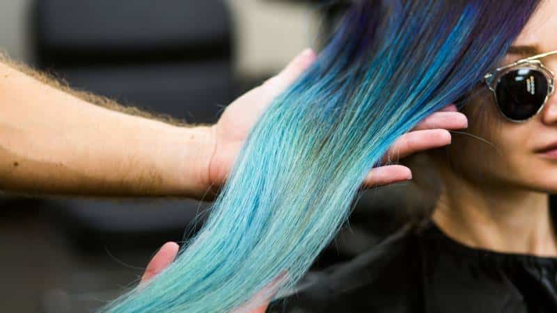 How to Fix Blue Hair from Bleaching - wide 9